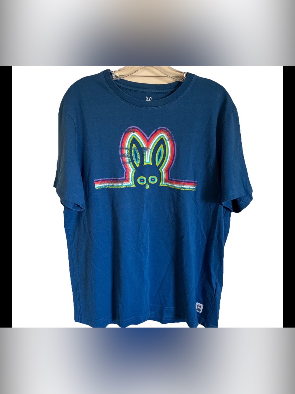 Psycho Bunny -Men’s Short Sleeve Pima Cotton Shirt Size 6/ Small Graphic T Shirt